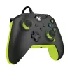 Káblový PDP gamepad Electric čierny pre Xbox Series X|S, Xbox One a Windows – USB-C, 2,43 m kábel, D-pad, tlačidlá Menu/Share/View