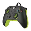 Káblový PDP gamepad Electric čierny pre Xbox Series X|S, Xbox One a Windows – USB-C, 2,43 m kábel, D-pad, tlačidlá Menu/Share/View