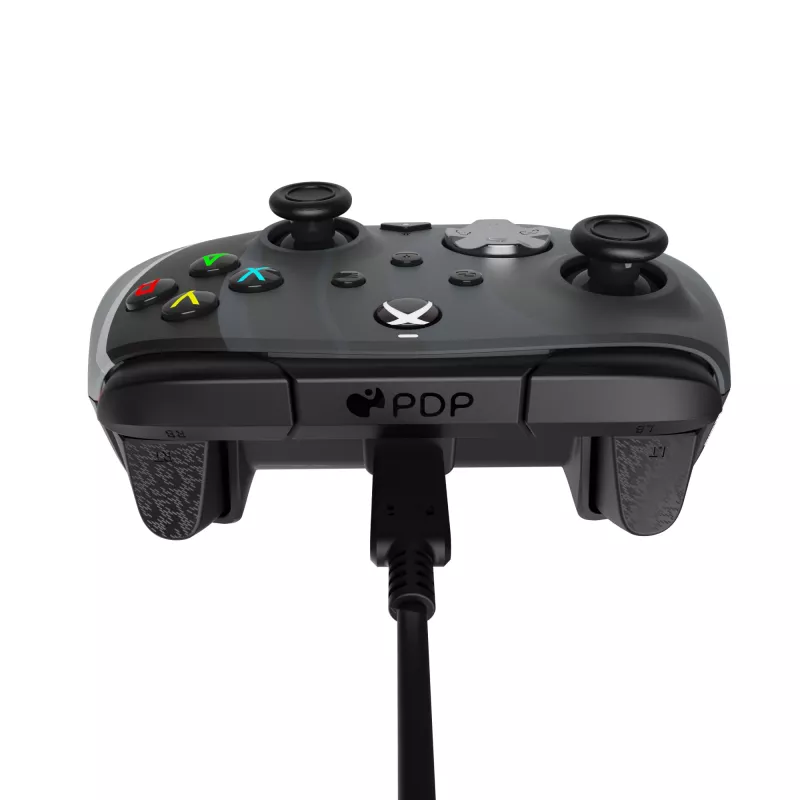 PDP Rematch čierny, biely USB gamepad analógový PC, Xbox One, Xbox Series S, Xbox Series X