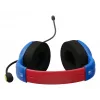 PDP LVL40 headset s káblom, cez hlavu, herný, modrý, červený
