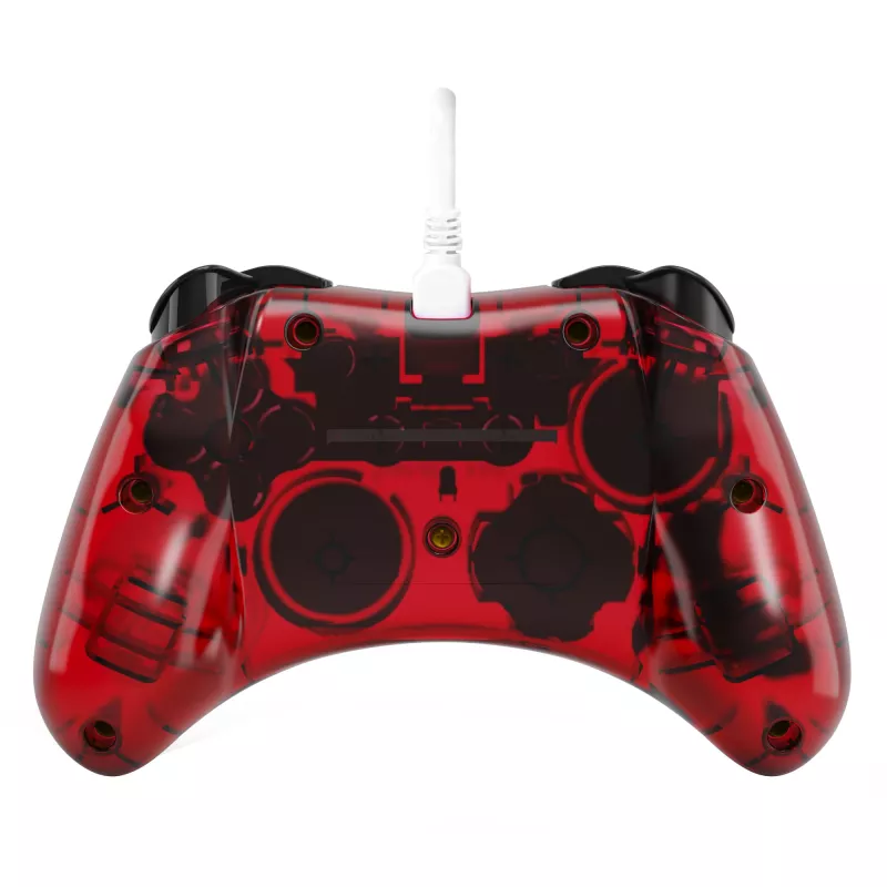 PDP Rock Candy: Mario Punch červený, priehľadný USB gamepad, analógový/digitálny, Nintendo Switch, Nintendo Switch Lite, Nintendo Switch OLED