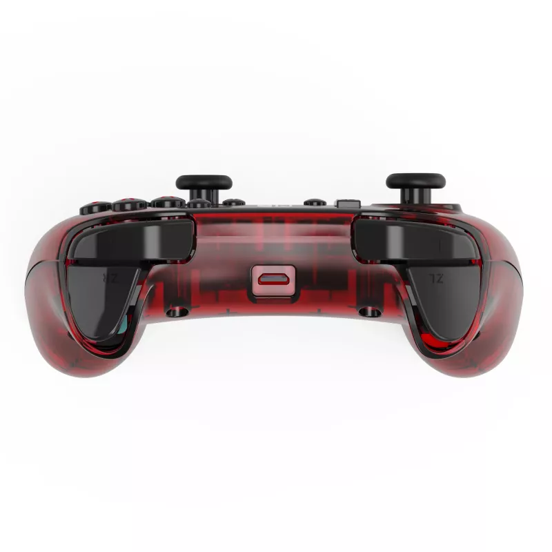 PDP Rock Candy: Mario Punch červený, priehľadný USB gamepad, analógový/digitálny, Nintendo Switch, Nintendo Switch Lite, Nintendo Switch OLED