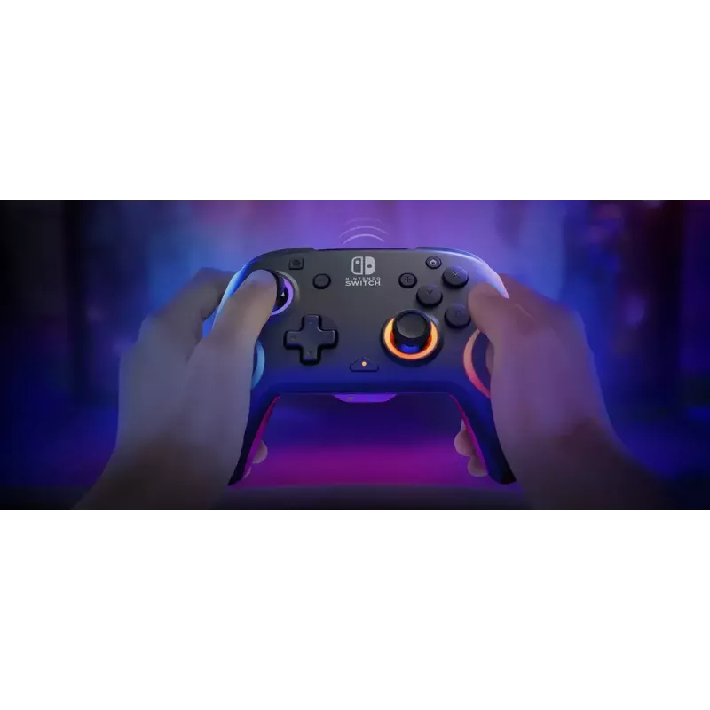 PDP Afterglow Wave čierny USB gamepad, analógový/digitálny, Nintendo Switch, Nintendo Switch Lite, Nintendo Switch OLED