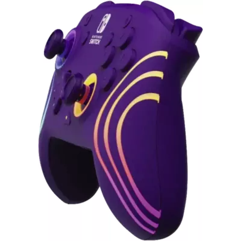 Bezdrôtový ovládač PDP Afterglow Wave 500-252-PR – fialový, bezdrôtový gamepad pre konzolu/PC