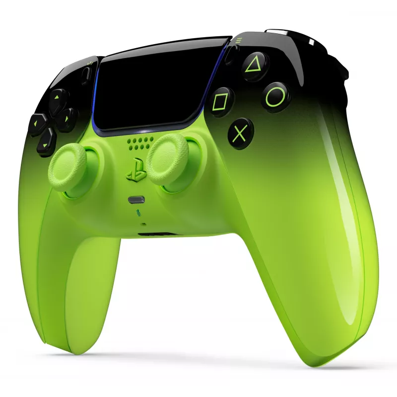 Gamepad Sony DualSense zelený — Bluetooth/USB, USB-C, integrovaná Li-Ion batéria, PS5/PC/Mac/Android/iOS