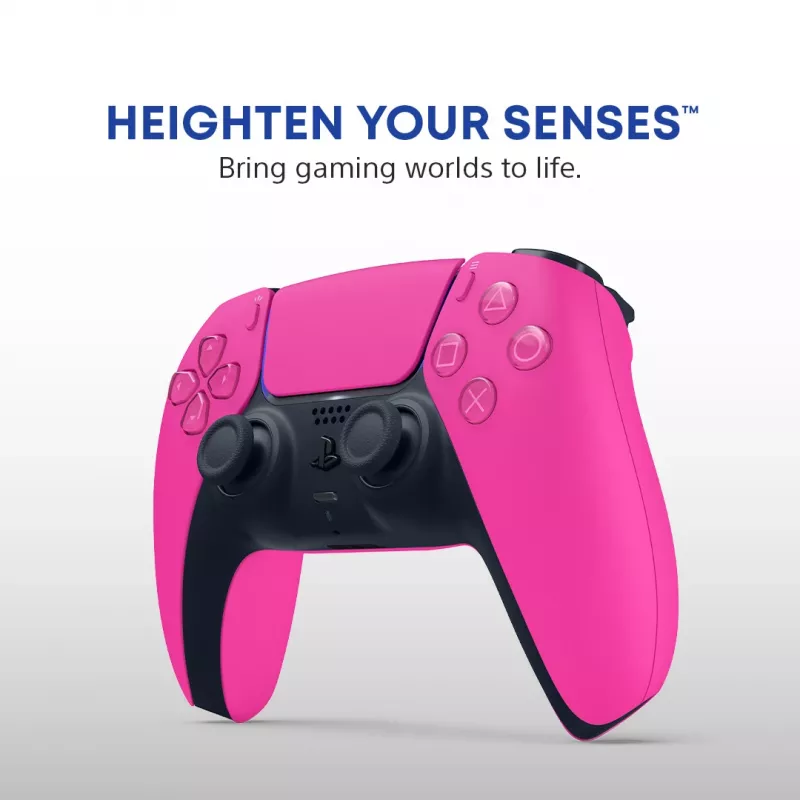 Gamepad Sony DualSense v3 pre PlayStation 5 — ružový, Bluetooth & USB Type-C, integrovaná batéria