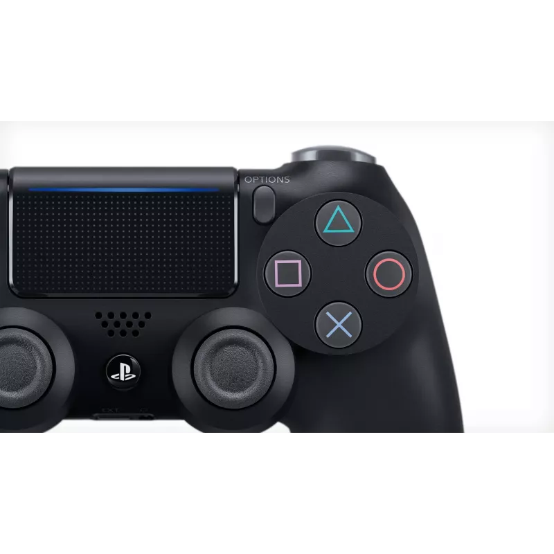 Sony DualShock 4 V2 Jet čierny, gamepad, PlayStation 4, D-pad, analógový/digitálny, rôzne, s káblom & bez kábla