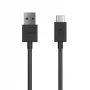 Sony UCB20 USB kábel USB 2.0 1 m USB A USB C čierny