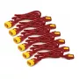 APC Power Cord Kit (6 ks), uzamykateľný, C13 na C14, 1,8 m, červený