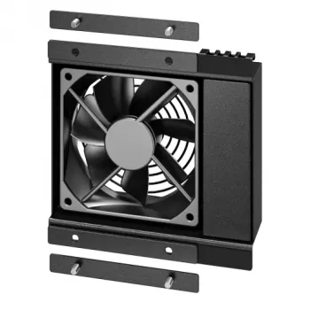 APC Easy Rack ventilátorový modul, s jedným ventilátorom, čierny, čierny