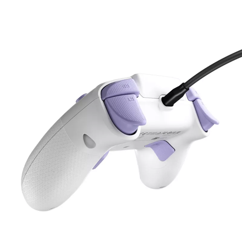 Turtle Beach REACT-R fialová, biela USB gamepad PC, Xbox One, Xbox One S, Xbox One X, Xbox Series S, Xbox Series X