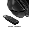 Headset Turtle Beach Stealth 600 Gen 2 MAX – káblový a bezdrôtový, USB-C, okolo uší, 20–20000 Hz, čierny
