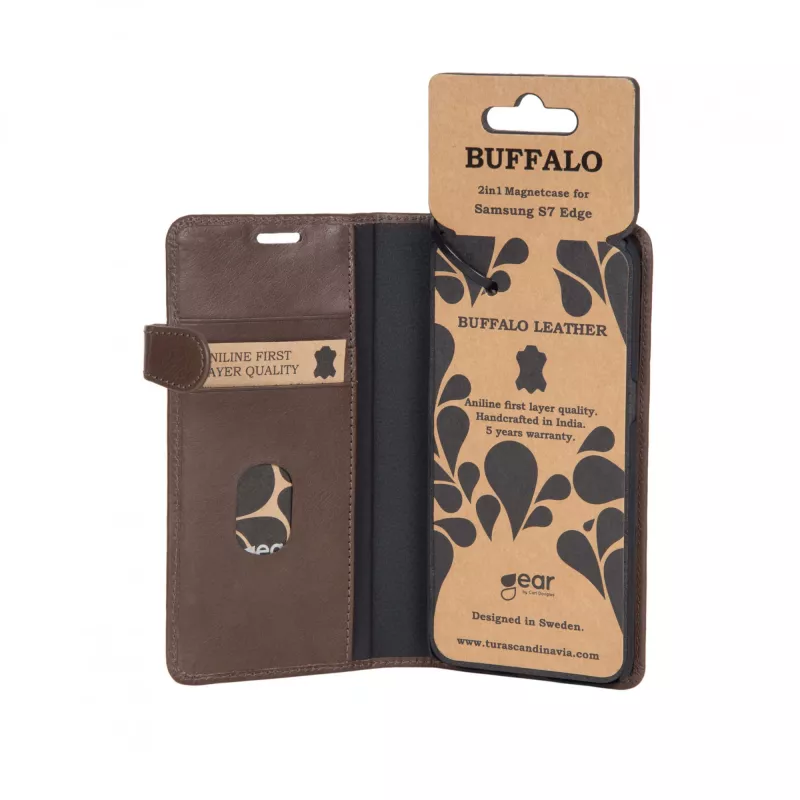 Buffalo 657525 puzdro na telefón 14 cm (5,5 inch) Folio hnedé