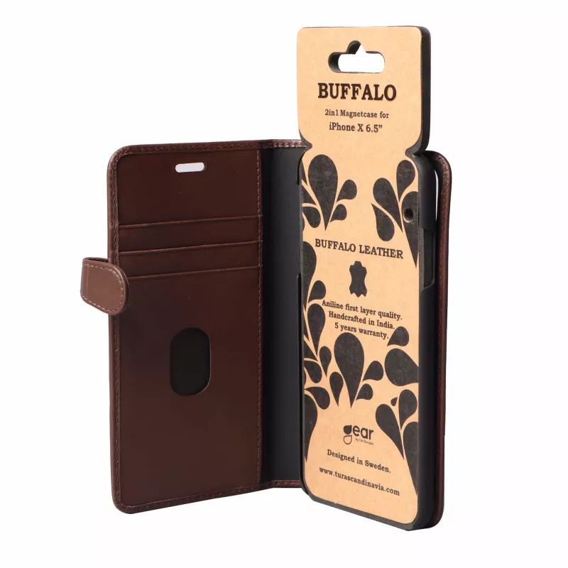 Buffalo 658565 puzdro na telefón peňaženka hnedá