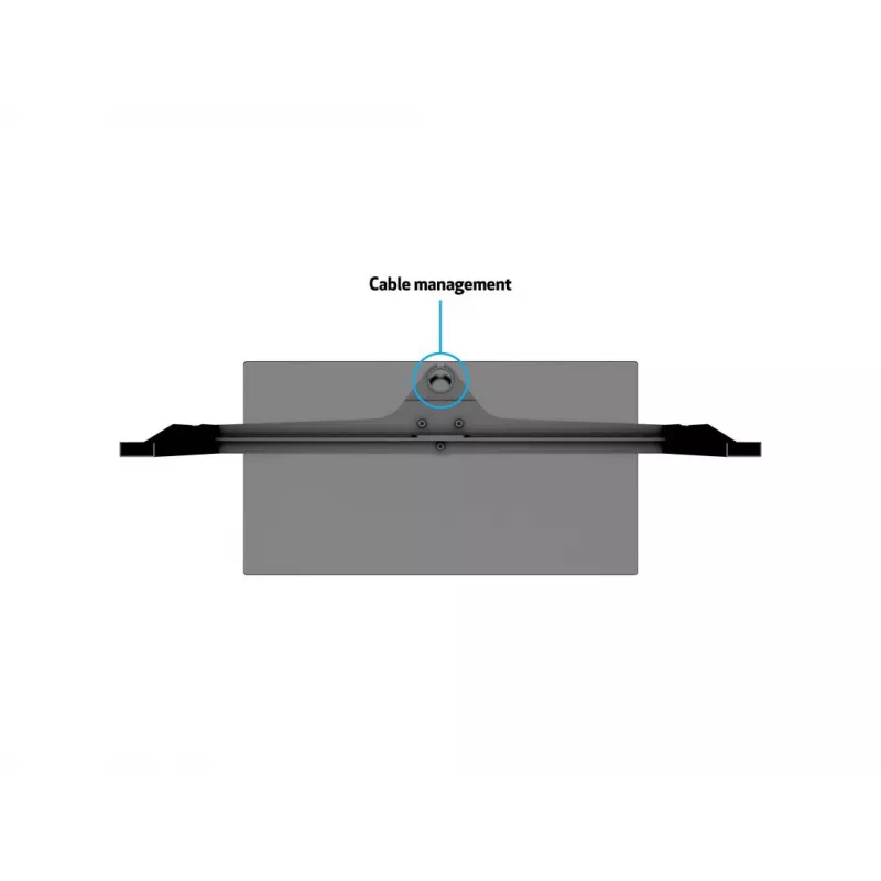 Stolový stojan Multibrackets M VESA Turn čierny veľký MAX 600x400
