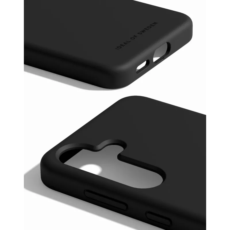 iDeal of Sweden Silicone Case MagSafe Galaxy S24 / S25 čierna