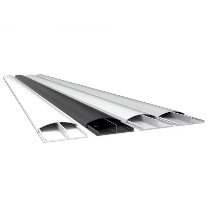 Multibrackets M kryt na káble SS čierny 75 mm Š - 1600 mm D