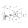 Multibrackets M VESA Flexarm 360 III biely 15 kg 15-32 palcov