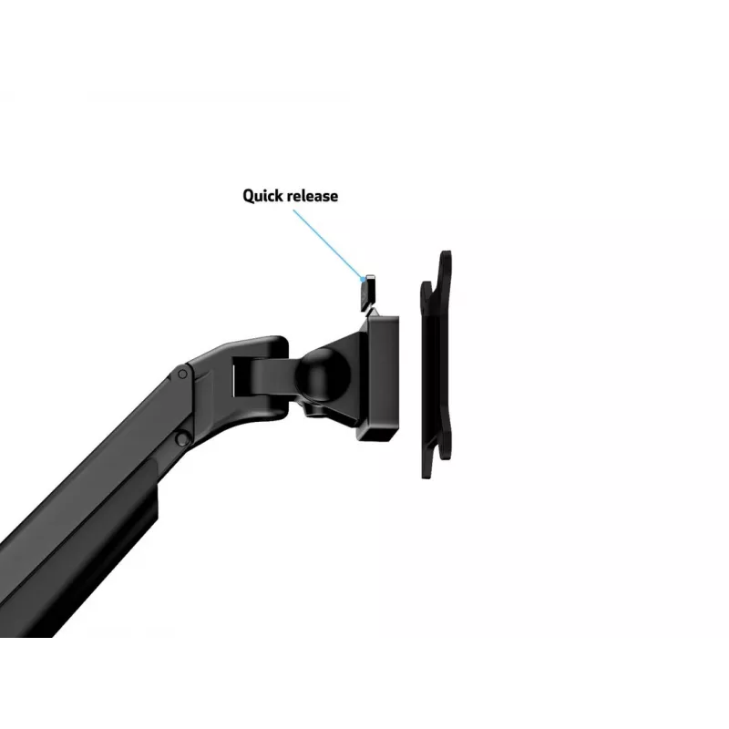 Multibrackets M VESA Gas Lift Arm Single čierna