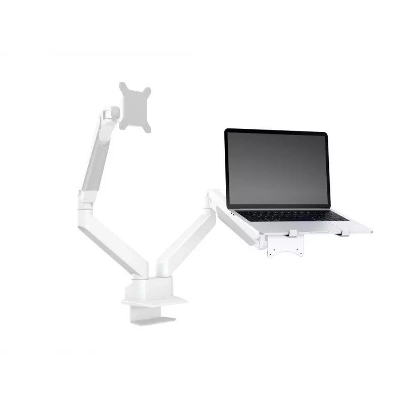 Multibrackets M držiak na notebook plynový ramenný strieborný