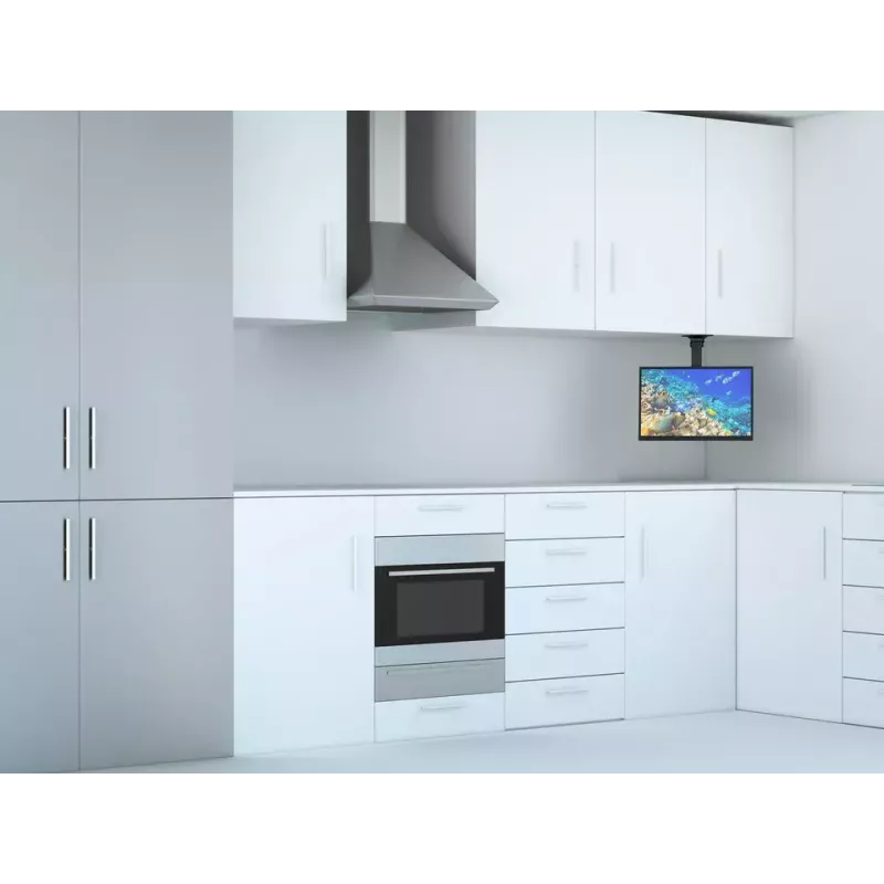 Držiak Multibrackets M Vesa Flip Down čierny