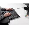 Mousetrapper Delta myš čierna Regular USB-A, USB Type-A, 4000 DPI, čierna