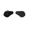 Podložka pod zápästie Mousetrapper Armrest Split – umelá koža, čierna, 305×195×24 mm