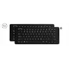 Bezdrôtová klávesnica Mousetrapper Type Mini QWERTY NORDIC – USB-C, RF Wireless, Bluetooth, čierna