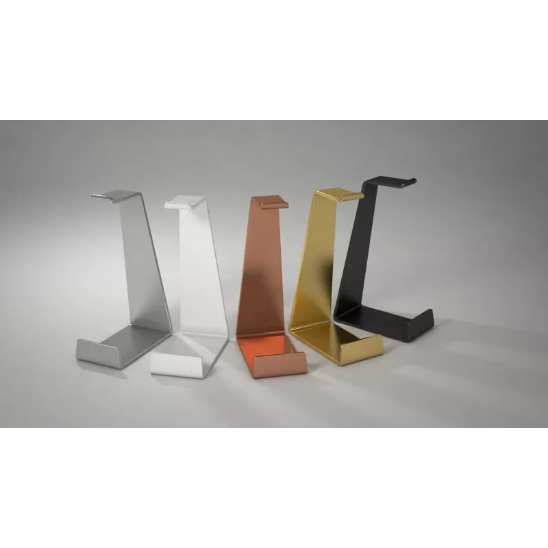 Držiak slúchadiel Multibrackets M Headset Holder stolový stojan strieborný hliník