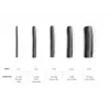 Multibrackets M univerzálna samozvinovacia káblová ponožka 10 mm biela 25 m polyester