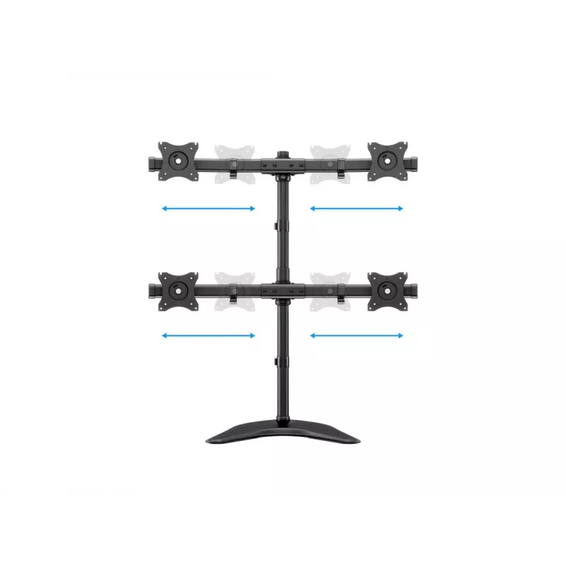 Multibrackets M Deskstand Basic Quad voľne stojaci držiak 32 kg 15-27 palcov