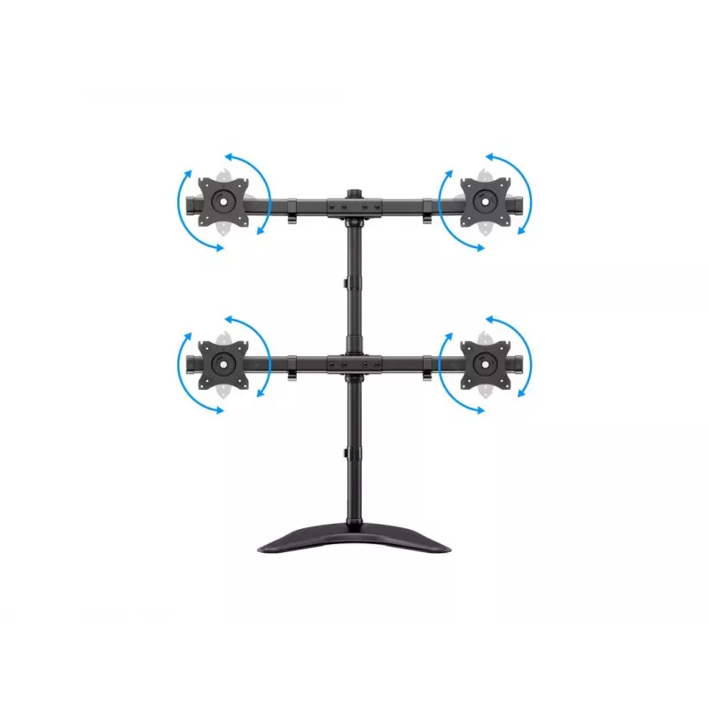 Multibrackets M Deskstand Basic Quad voľne stojaci držiak 32 kg 15-27 palcov