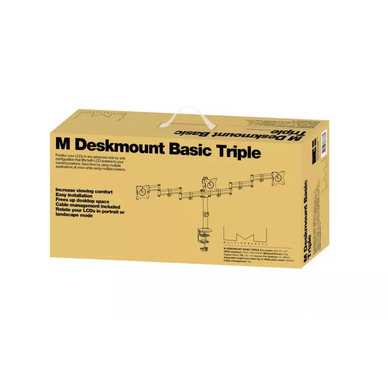 Držiak na stôl Multibrackets M Deskmount Basic Triple