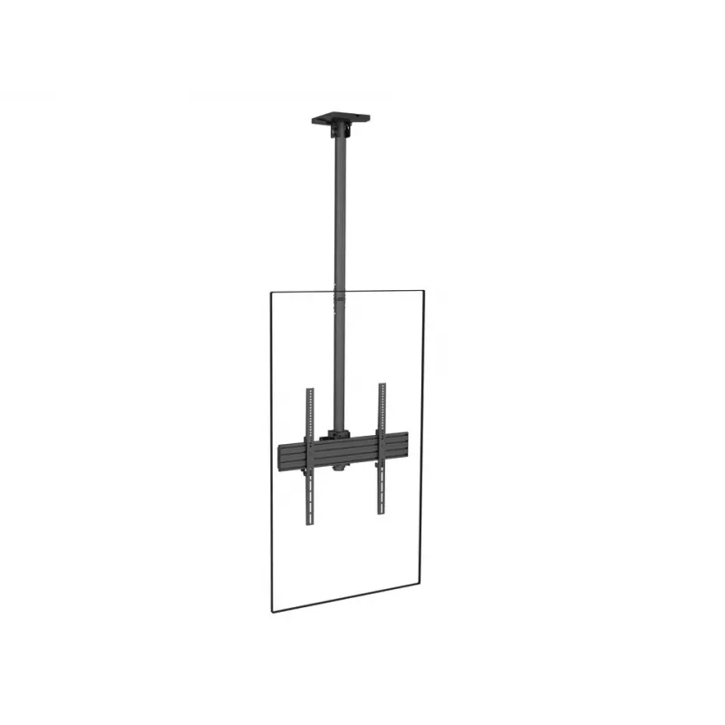 Montážne rameno pre plochý displej Multibrackets M Pro Series Fixed Arms 600 mm, oceľ, čierne, balenie 2 ks