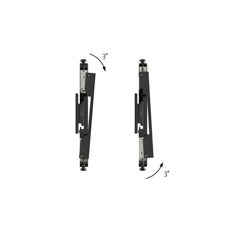 Montážne rameno pre plochý displej Multibrackets M Pro Series Micro-Adjustable Arms 400mm čierna oceľ