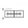 Montážne rameno pre plochý displej Multibrackets M Pro Series Micro-Adjustable Arms 400mm čierna oceľ