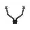 Multibrackets M VESA Gas Lift Arm Dual Side by Side čierna svorka 20 kg 15-32 palcov