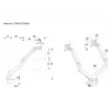Multibrackets M VESA Gas Lift Arm Dual Side by Side čierna svorka 20 kg 15-32 palcov