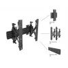 Nástenný držiak Multibrackets M Wallmount Pro MBW1U čierny 30 kg 40-65 palcov