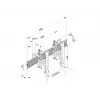 Nástenný držiak Multibrackets M Wallmount Pro MBW1U čierny 30 kg 40-65 palcov