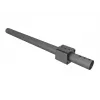 Vŕtacia príprava na stojan MULTIBRACKETS M Pro Series — oceľové puzdro, čierna, 76,5×78,2 mm, 1,5 kg