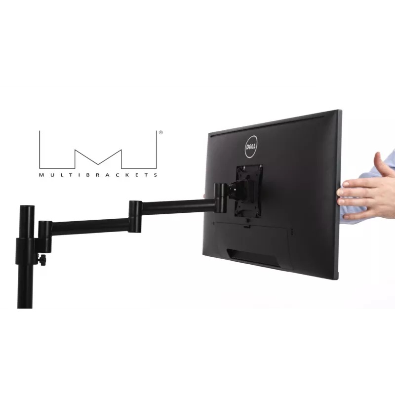 Stolový držiak Multibrackets M VESA Deskmount Officeline Single II čierny