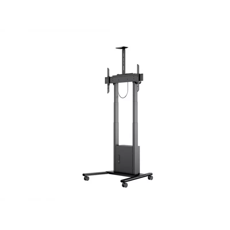 Multibrackets M Motorized Floorstand 120 kg čierna vrátane skrinky a police na kameru