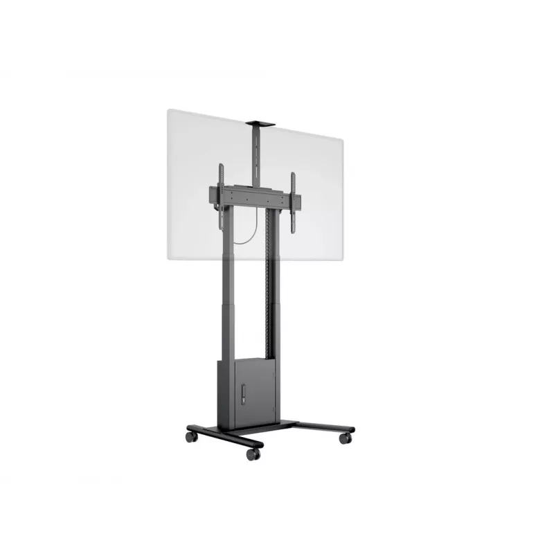 Multibrackets M Motorized Floorstand 120 kg čierna vrátane skrinky a police na kameru