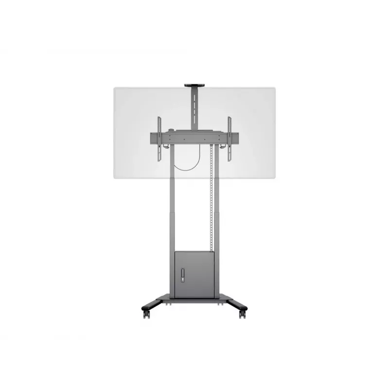 Multibrackets M Motorized Floorstand 120 kg čierna vrátane skrinky a police na kameru