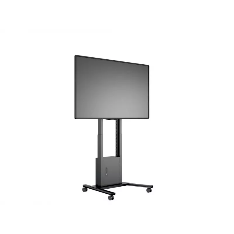 Multibrackets M Motorized Floorstand 120 kg čierna vrátane skrinky a police na kameru