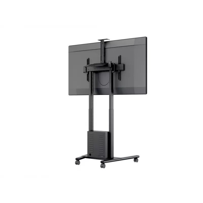 Multibrackets M Motorized Floorstand 120 kg čierna vrátane skrinky a police na kameru