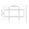 Multibrackets M Universal nástenný držiak HD 100 kg 900x600