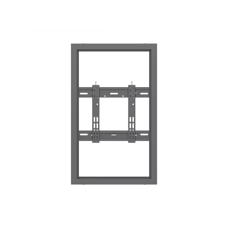 Multibrackets M Pro Series puzdro 32 palcov nástenné malé čierna oceľ na šírku/na výšku