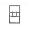 Multibrackets M Pro Series Enclosure 43 palcov Small čierna oceľ na šírku/na výšku